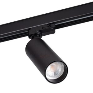 Proiettore Accord ATL2 GU10 Nero per Binario Track